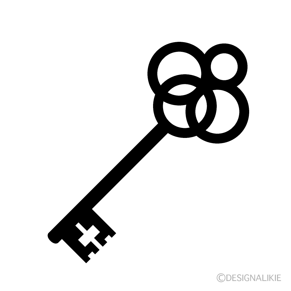 アンティークな鍵イラスト無料イラスト・フリー素材なら「イラストAC」