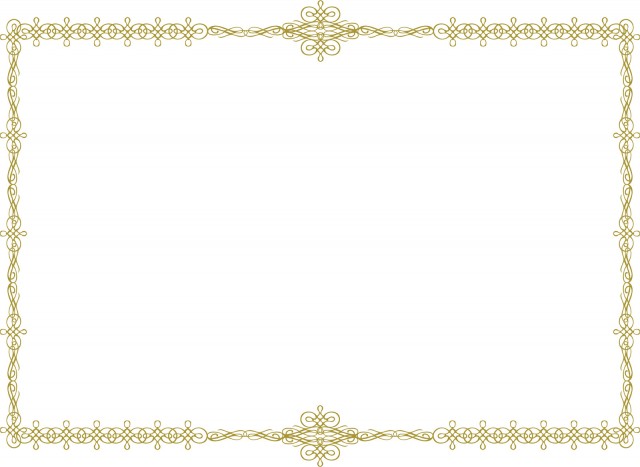 洋風おしゃれクラシックフレーム飾り枠背景素材壁紙無料イラストフリー素材無料イラスト素材素材ラボ
