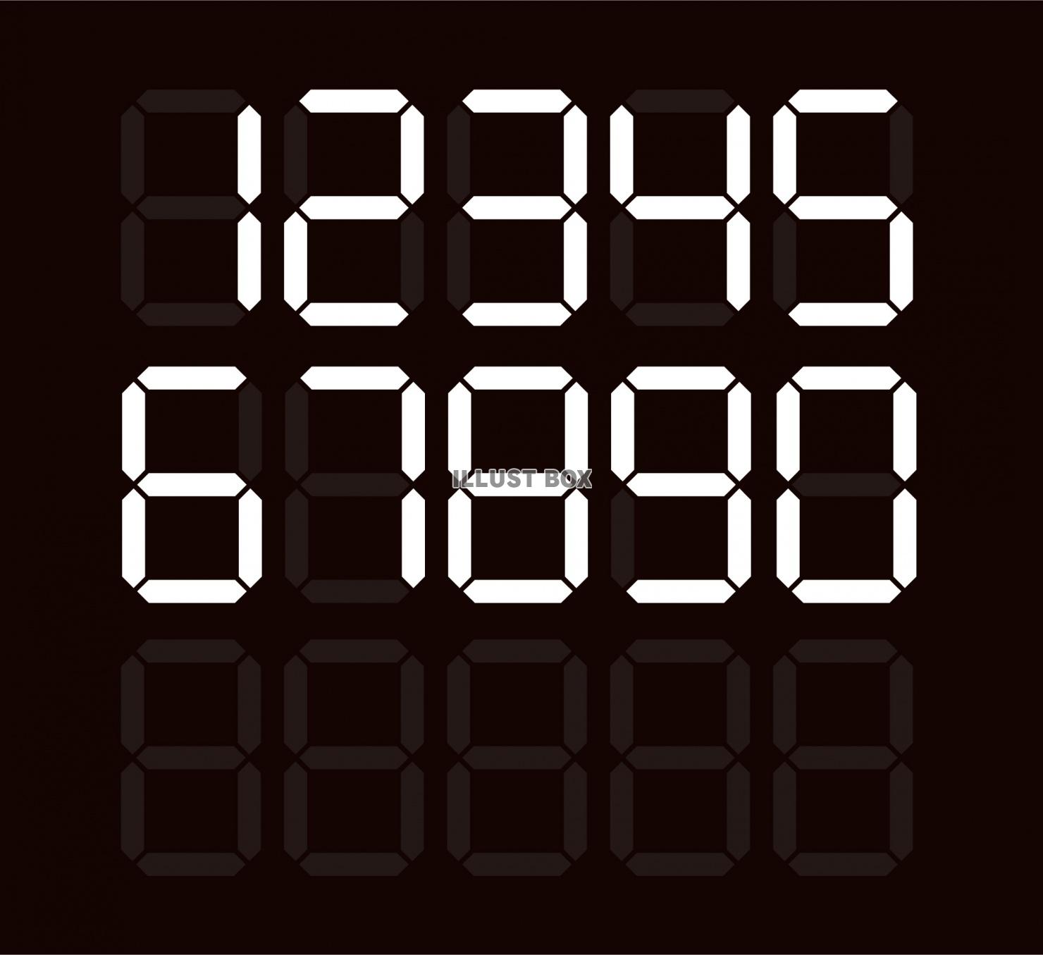 デジタル数字 SVG バンドル: 電卓フォントファイルデジタルダウンロード- Etsy 日本