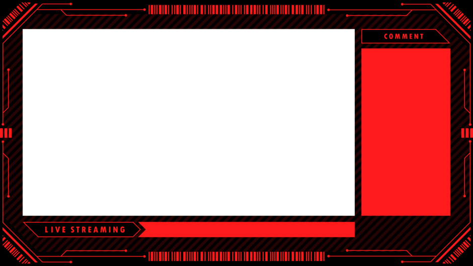 ストリートポップな画面枠・水色・ゲーム実況・配信用のイラスト素材68033775- PIXTA