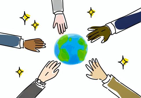 グローバル化イラスト無料イラスト・フリー素材なら「イラストAC」