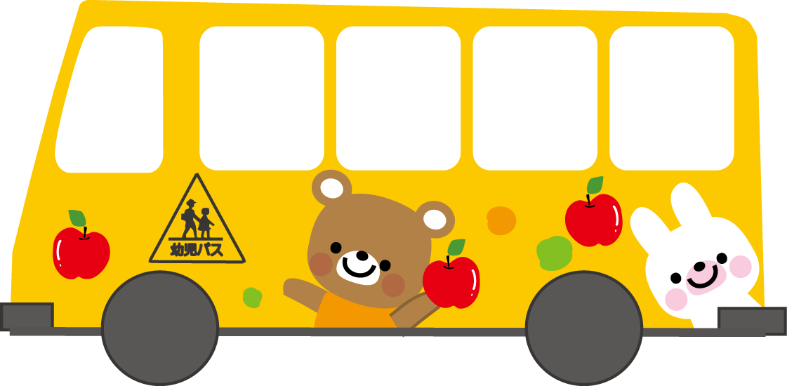 手書き バスイラスト・フリー素材なら「シンテリ」