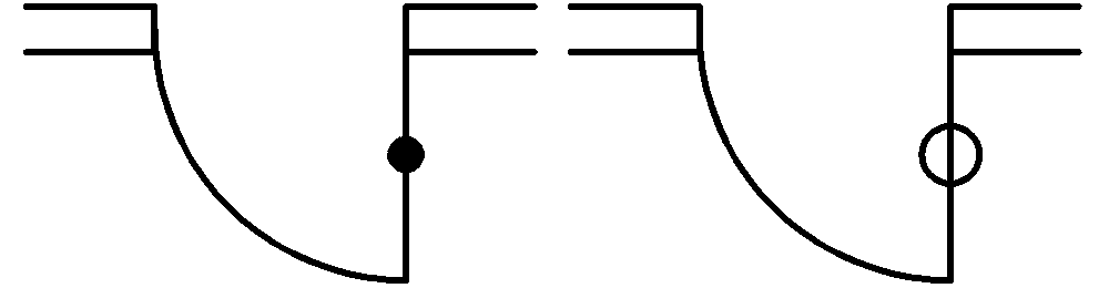 出入り口一般建具 扉 CADで使える建築図面記号