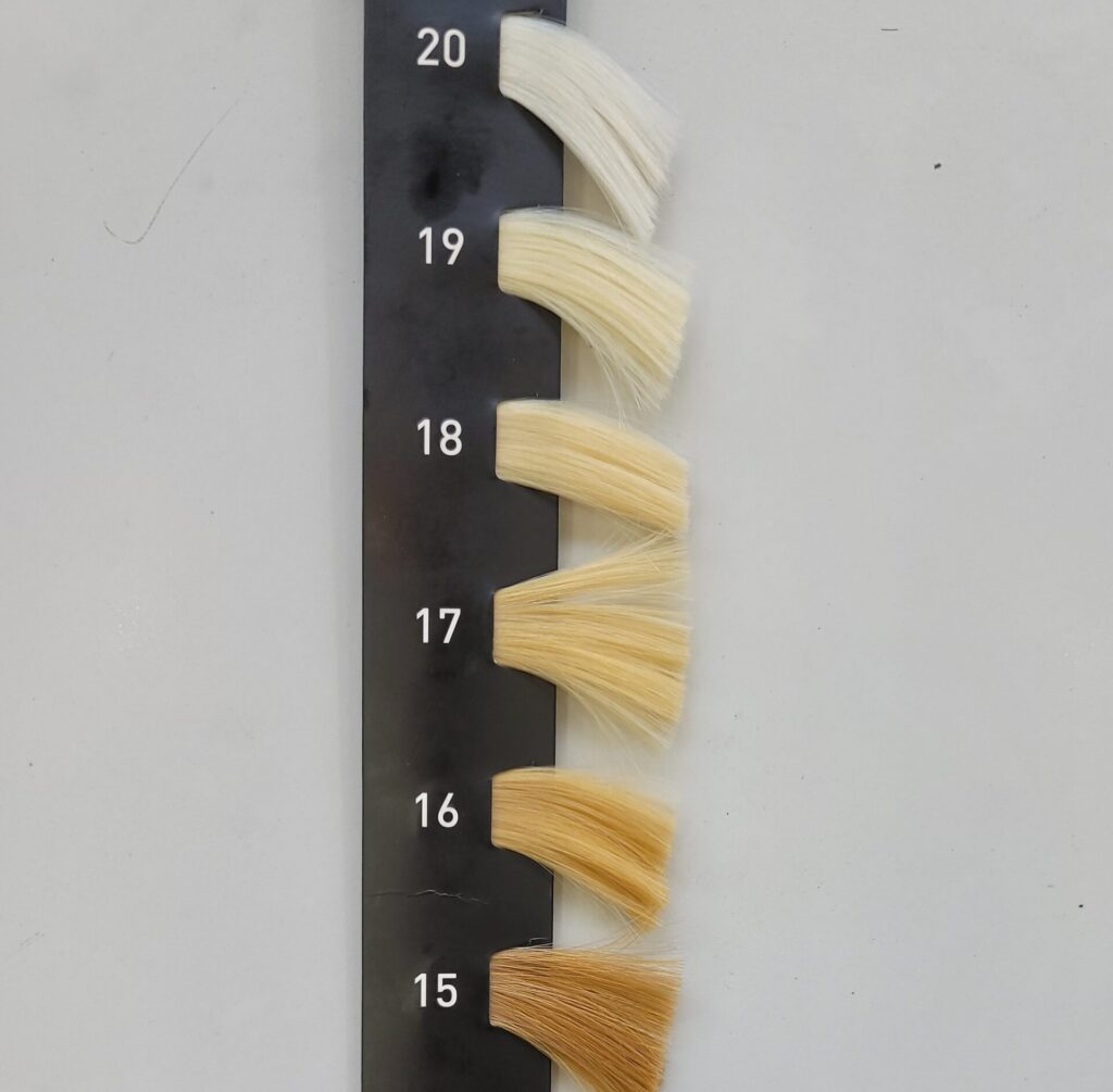 今の髪の毛の明るさからどのくらい 理想の色 に近づける?ベース別カラーの染まり具合を徹底検証！コラム 美容室 NYNY 三宮駅前店 長井麻帆ヘアサロン・美容院ニューヨークニューヨーク