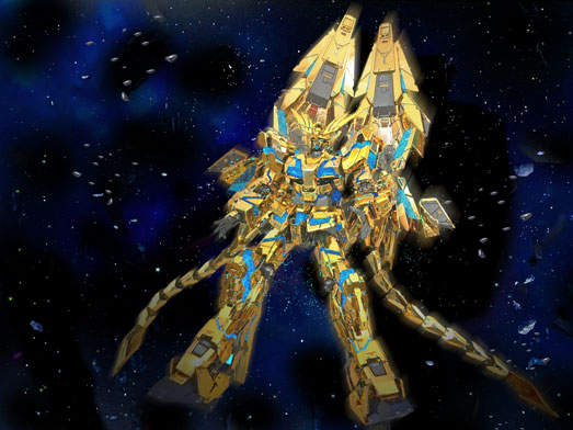 ワンダースクール公式アプリ「ユニコーンガンダム・デストロイモード発光 赤 」の写真フレームを追加！GUNDAM.INFO