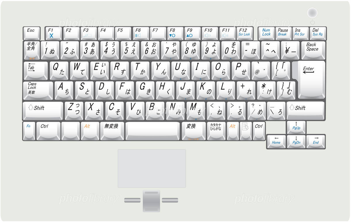 キーボードKeyboard - クリップアートイラストフリー素材