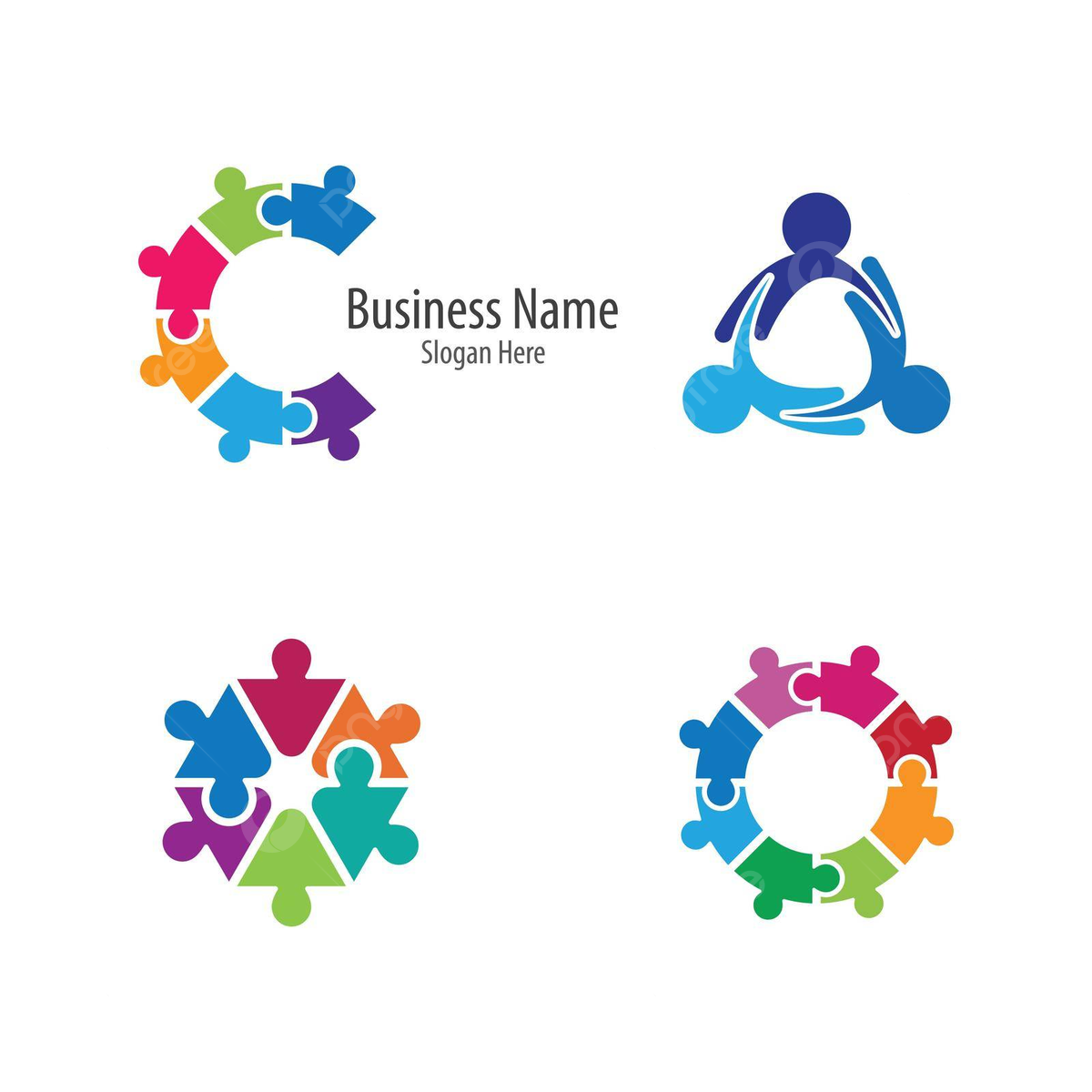 ロゴ作成デザインです。シンプルワークスコミュニケーション「C」コミュニケーションをイメージしたロゴマークです