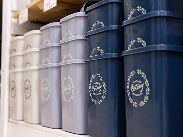 色:ブルー_パターン名:90L用 リス 分別 ゴミ箱 W&W 分類ボックス 蓋の通販 by 株式会社ベルラクマ