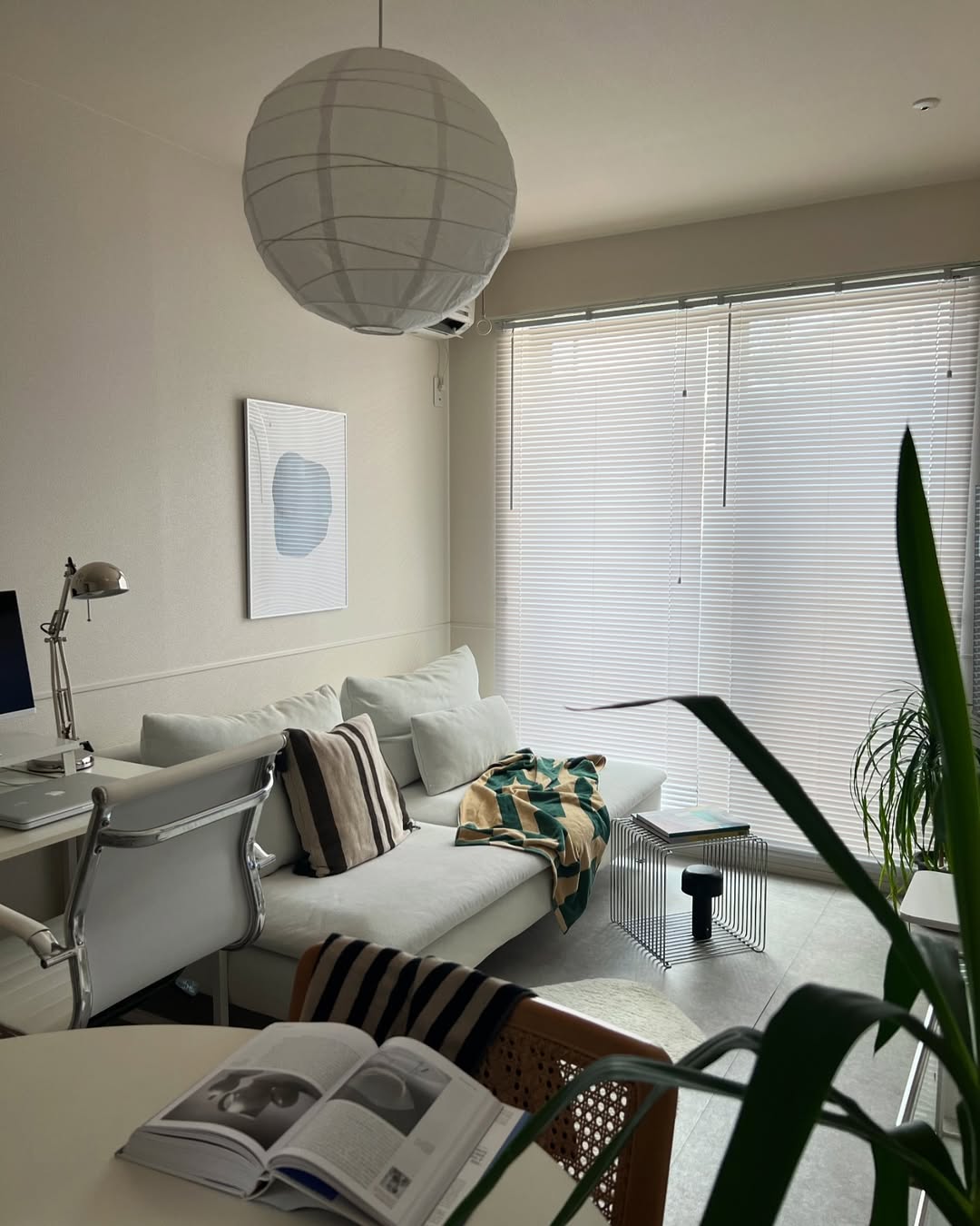 IKEA - SÖDERHAMN corner sofa, 3-seat, Kelinge grey-turquoise