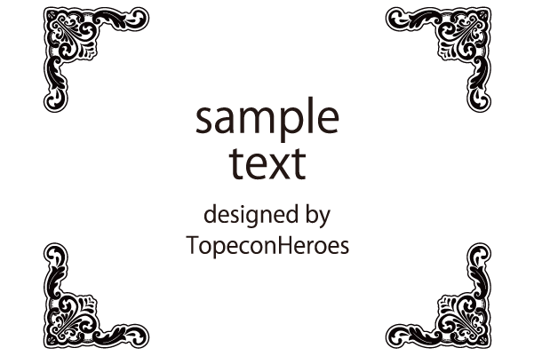 おすすめの商用利用可能な無料フレーム・枠素材