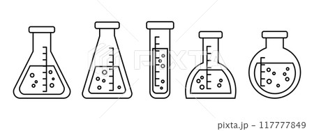 化学薬品無料化粧品カラーアイコンベクトルイラストのイラスト素材・ベクター Image 183475138