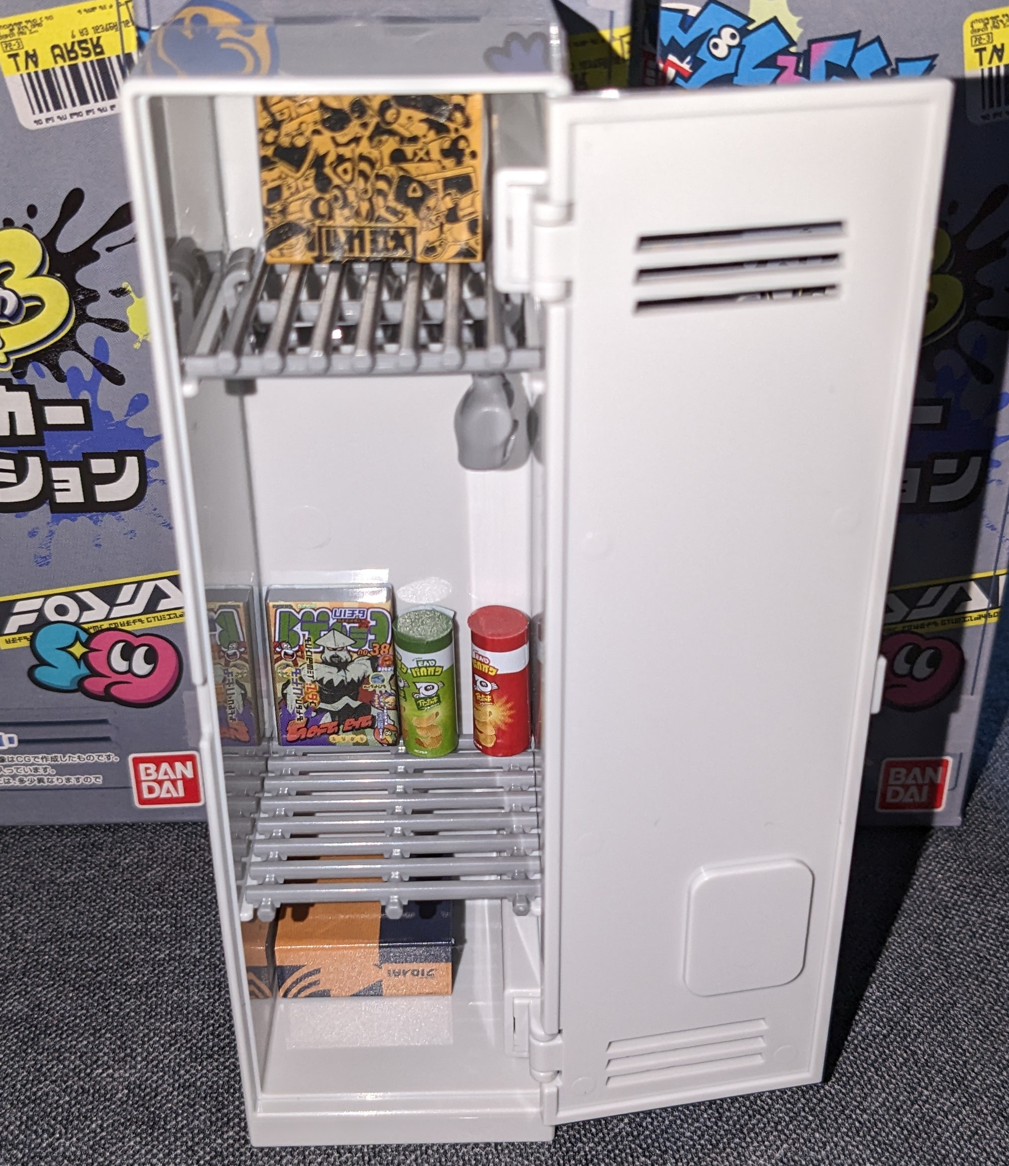 スプラトゥーン3 Splatoon3 」で集めたアイテムをまとめて飾れるロッカーはこんな感じ - GIGAZINE