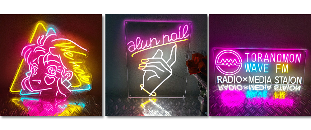 ネオン風看板の作り方」LEDのチューブで簡単DIY。曲げたり色も選べます。DIYゆうだい