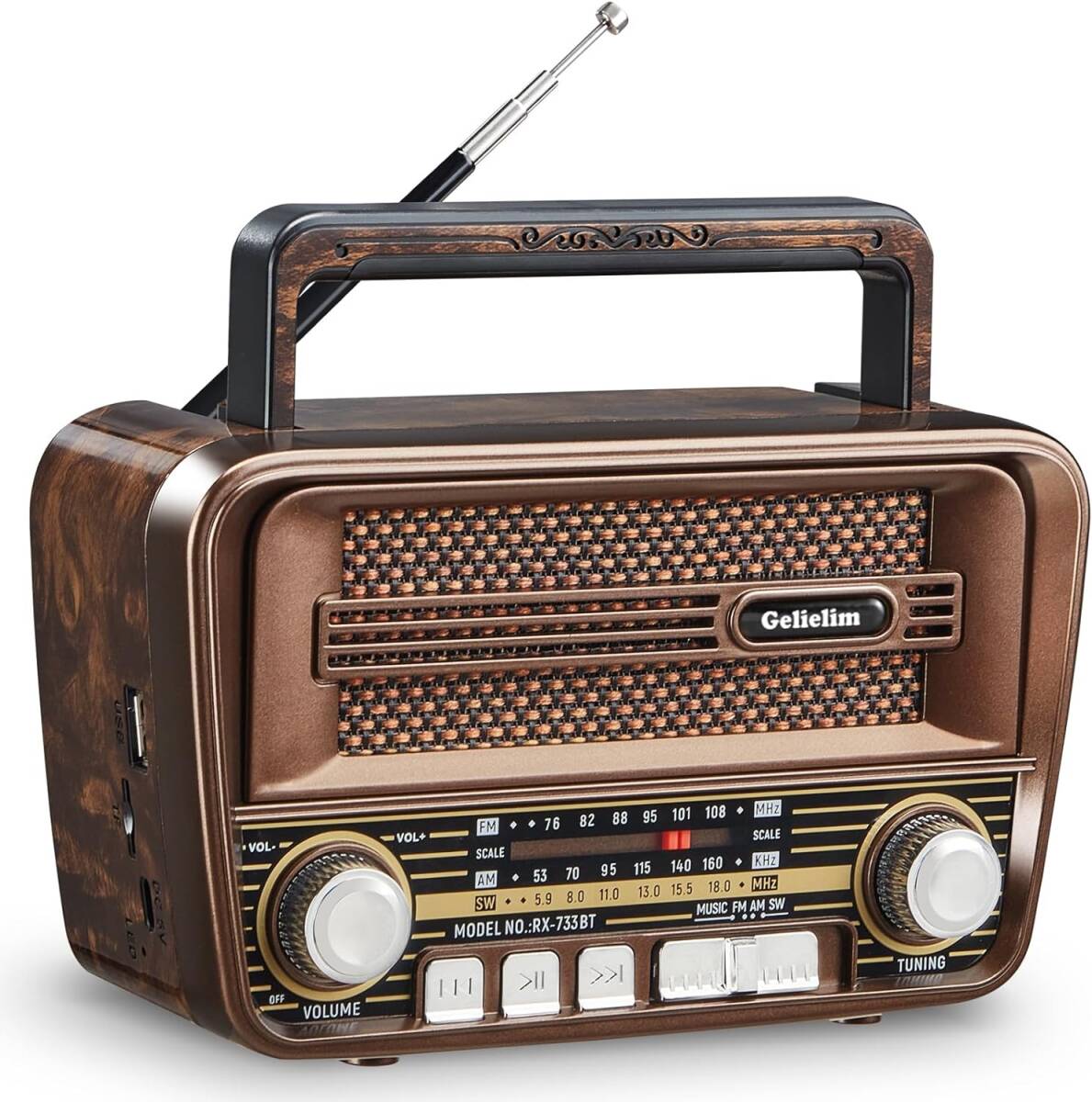 ポータブルラジオ 充電式 AM FM」の人気商品一覧安い商品を通販サイトから探す - 価格.com