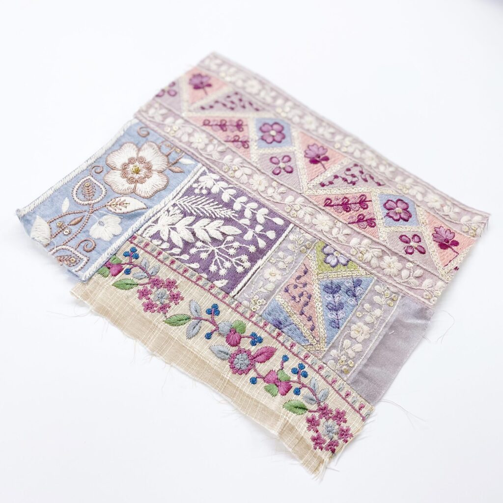 小さなはぎれで☆実は簡単なパッチワークピンクッション☆手縫いとミシンで解説☆マグネット付き☆第3回捨てられないはぎれ活用術