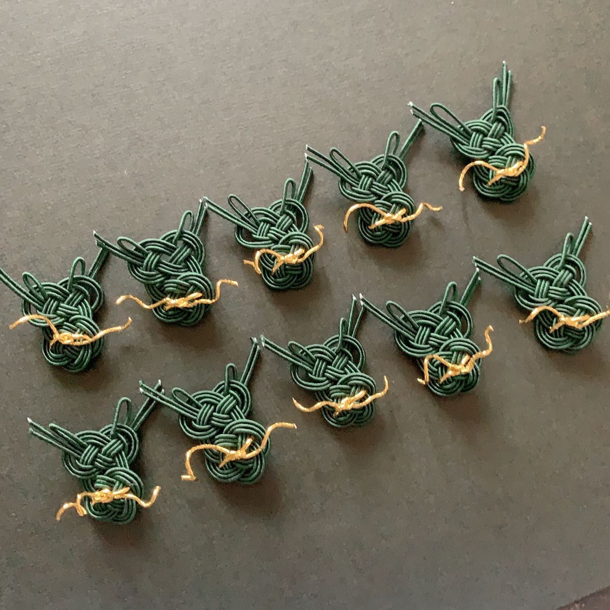 辰の水引結びの製造手順書を贈呈2024年干支