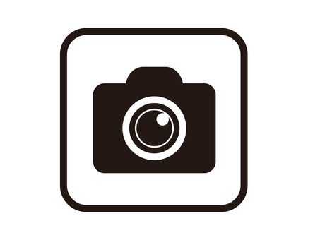 スマホ カメラ アイコン レンズ フレーム スマホ イラスト 記号 サイン フラッシュ pnone ベクターPremiumベクトル素材