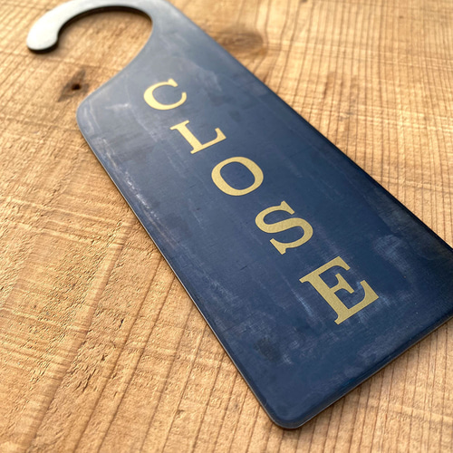 オープン クローズ 看板 OPEN CLOSED プレート おしゃれ アイアン カフェ お店 店舗 ショップスタイリッシュなアイアンサインプレート オープン＆クローズ看板 おしゃれな 木製 オープンプレート OPEN CLOSED 両面サイン 営業中 - N・LIGHTING エヌ