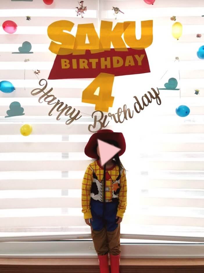 トイストーリー風誕生日 壁面Yahoo!フリマ 旧PayPayフリマ