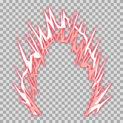 気_オーラの燃えるエフェクト 黄色 のイラスト素材87632371- PIXTA