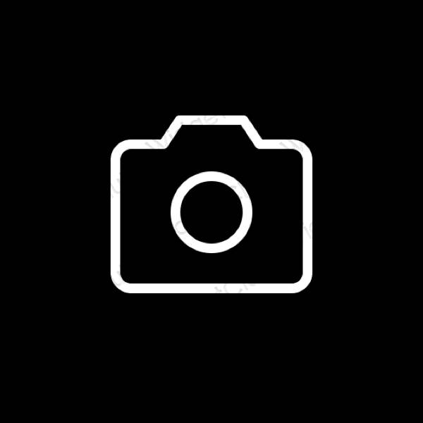 ネオンカメラの青い線カメラのアイコンイラスト画像とPSDフリー素材透過の無料ダウンロード - Pngtree