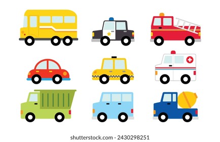 カワイイ車 赤イラストレイン🚂 - イラスト無料素材