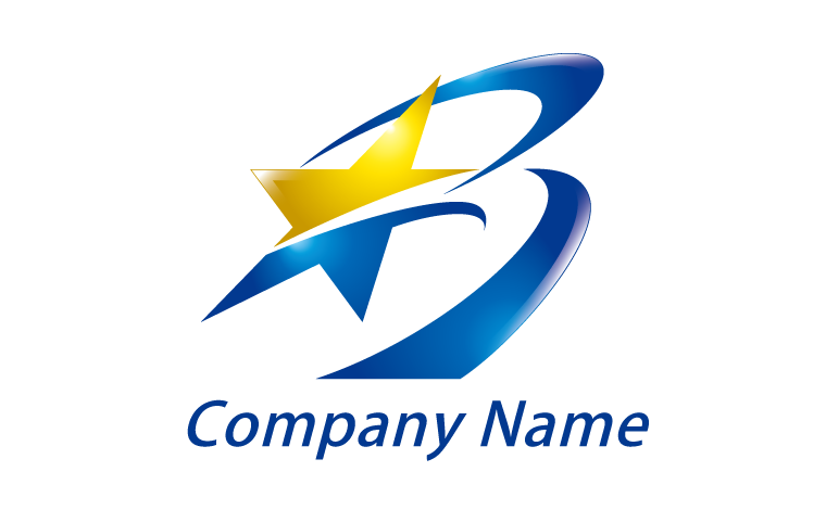 星のワッペンのロゴの無料ロゴテンプレート 2157 - デザインAC