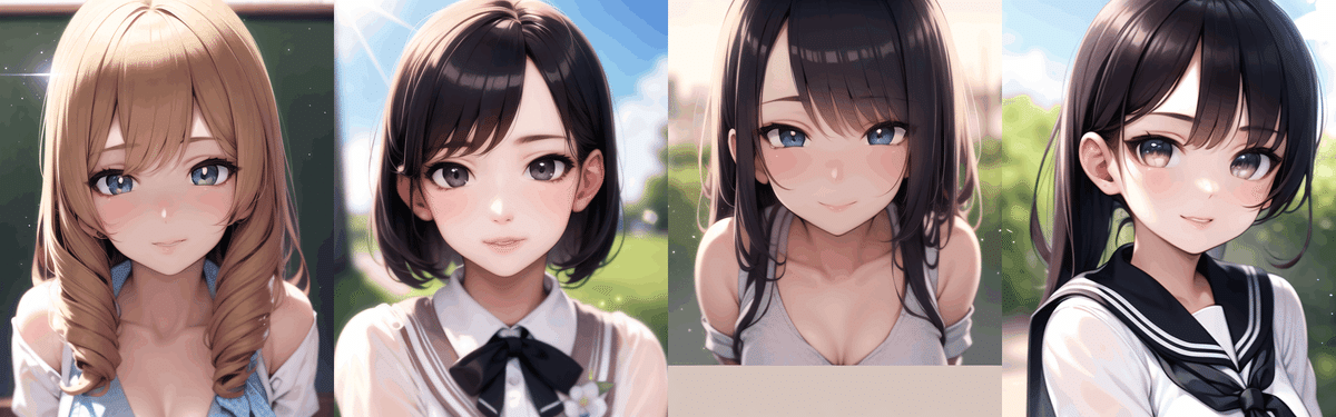 構図とポーズに関するプロンプト Stable Diffusion web UI