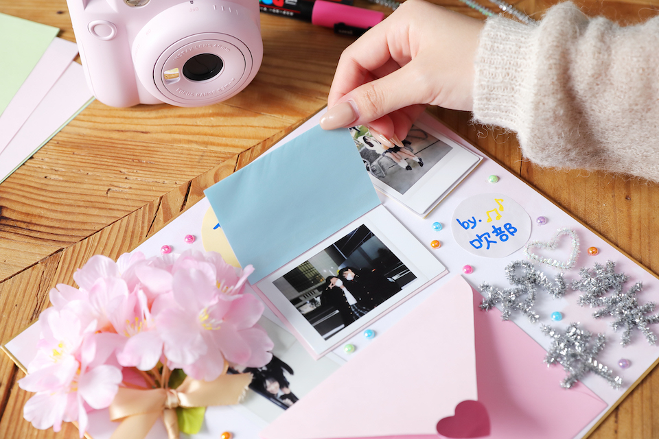 カメラ型フォトカード 新色販売スタートしました♪irodori crafts