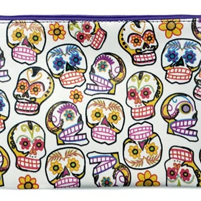 スカルデザイン キーホルダー イタリア製 メキシカン シュガースカル 骸骨 デザイン アクリル プリント キーホルダー 通販ページ - メキシコ雑貨通販 雑貨屋FANDANGO ファンダンゴ メキシカンスカル、グアダルーペ、ルチャ・リブレ、メキシコのインテリア、雑貨を