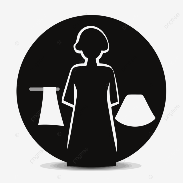 テーラーと顧客分離ベクトル図とファッションデザイナー黒ドレス メーカーのアイコンを設定します。のイラスト素材・ベクター Image 38303582