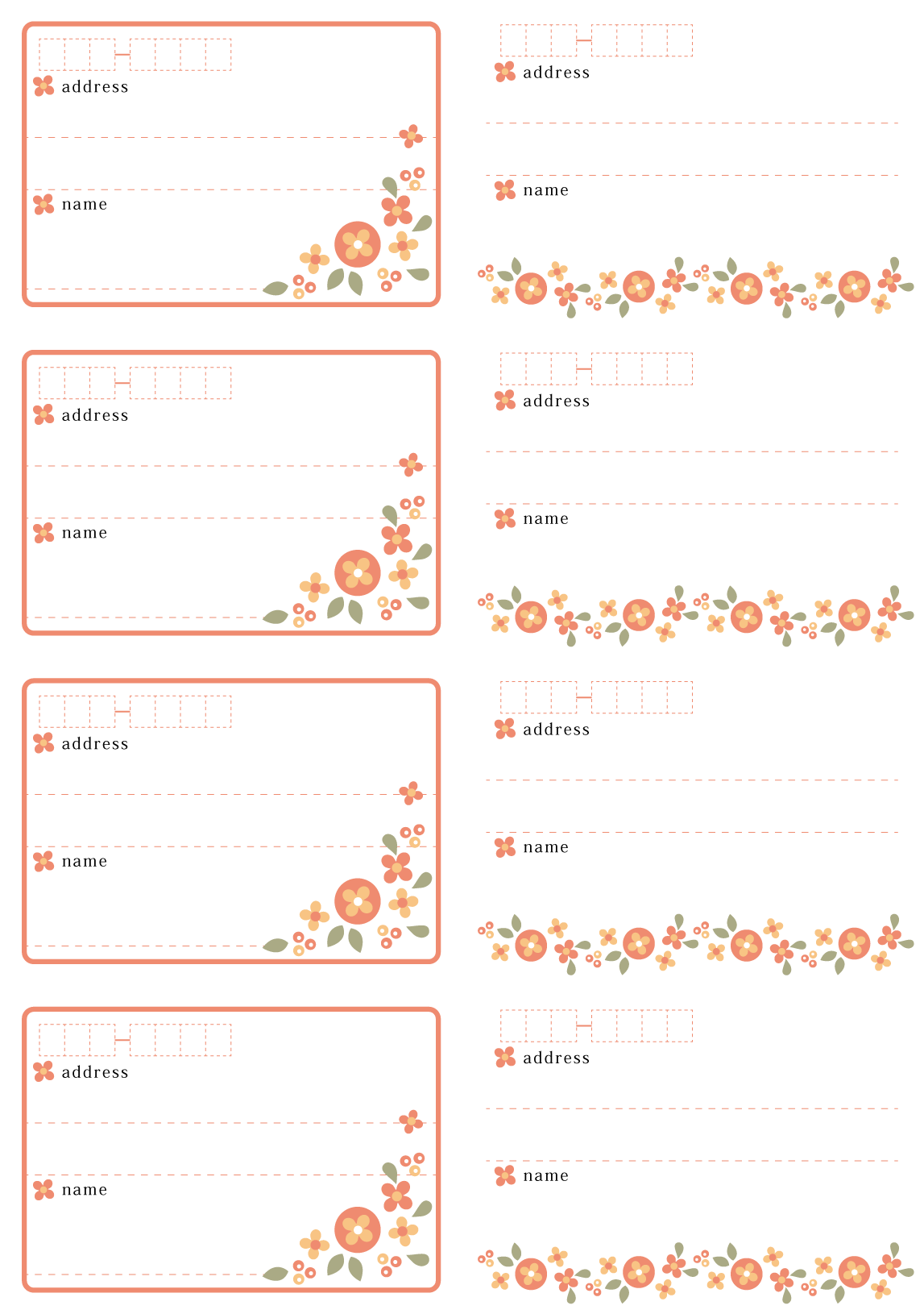 慶弔用白封筒の無料テンプレート作製・ダウンロード熨斗つくーる