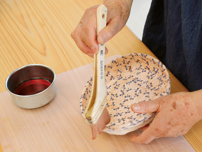 初めての一閑張りバッグ作成セット「基本ののり編」 – 一閑張り利庵