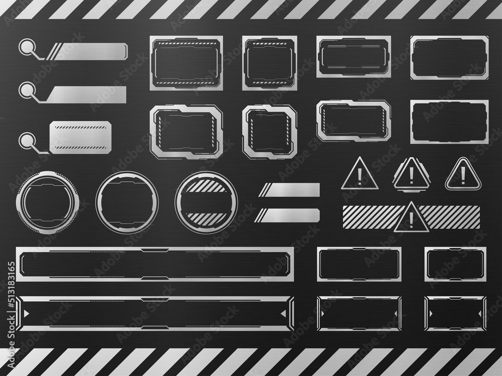 シンプルなおしゃれフレームかわいい飾り枠 透過PNG：イラスト無料