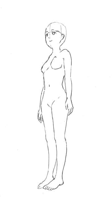 ラフの作成からペン入れまで-Photoshopメイキング