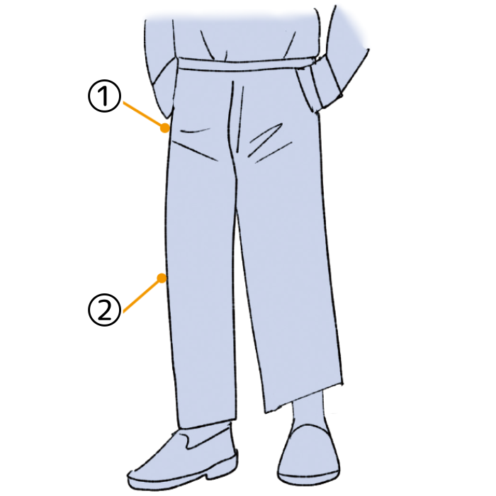 スラックスの描き方」男性編MediBang Paint – 無料のイラスト・マンガ制作ツール