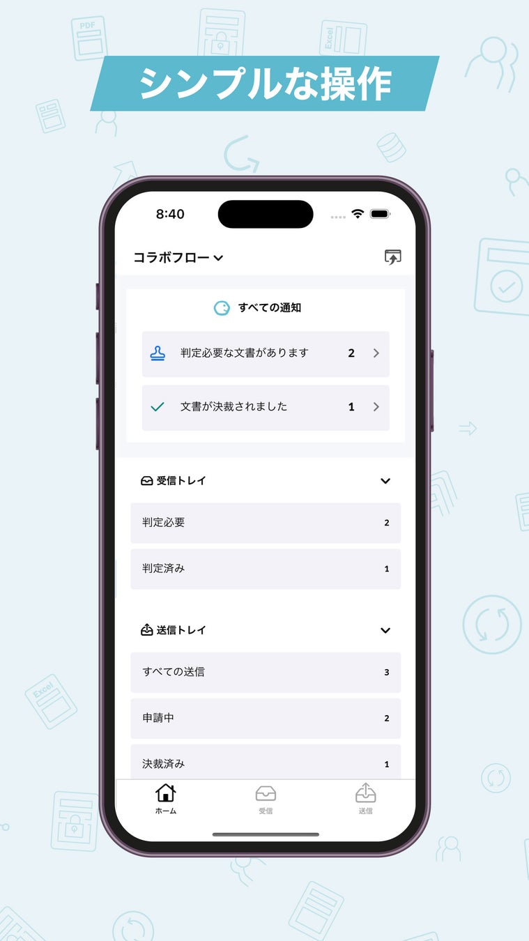コラボフロー 顧客満足度No.1の誰でも使いやすいワークフローシステム