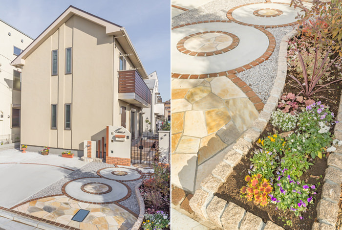 ミニ乱張りコーナーとピンコロ石のアプローチを作ったよ DIY 大阪府 池田市 ガーデニング– Jiro's Gardenのんびりとガーデニングを、ときどき飛行機写真を楽しむブログ、じろ庭 大阪・池田