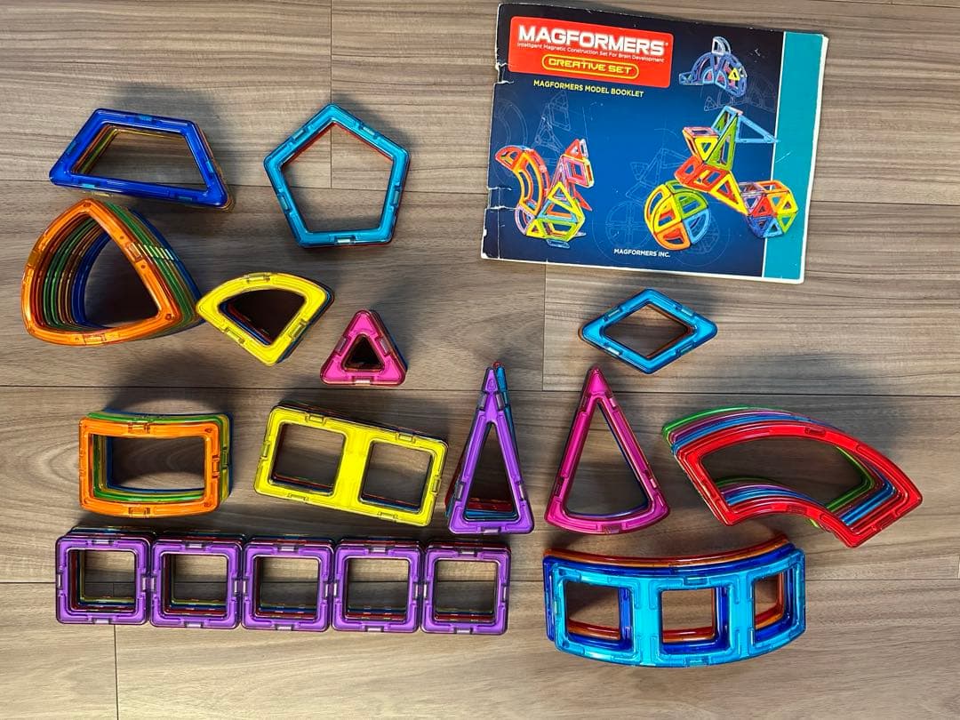 楽天市場 ボーネルンド マグ・フォーマー 正規品ポイント１０倍ボーネルンド マグフォーマー ダイナソーセット 40ピース 恐竜 マグネットブロック 磁石 パズル 知育玩具 BorneLund ジムワールド社 子ども キッズ プレゼント 想像力 創造力 送料無料 最短翌日配送