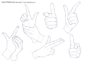 45.様々なアングルからのカードを片手で持つ手 イラスト・漫画用素材 無料サンプルあります - -手・足のイラスト・漫画・アニメーション用素材-ΛΔ- BOOTH