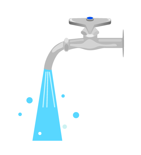 水道水イラスト無料イラスト・フリー素材なら「イラストAC」