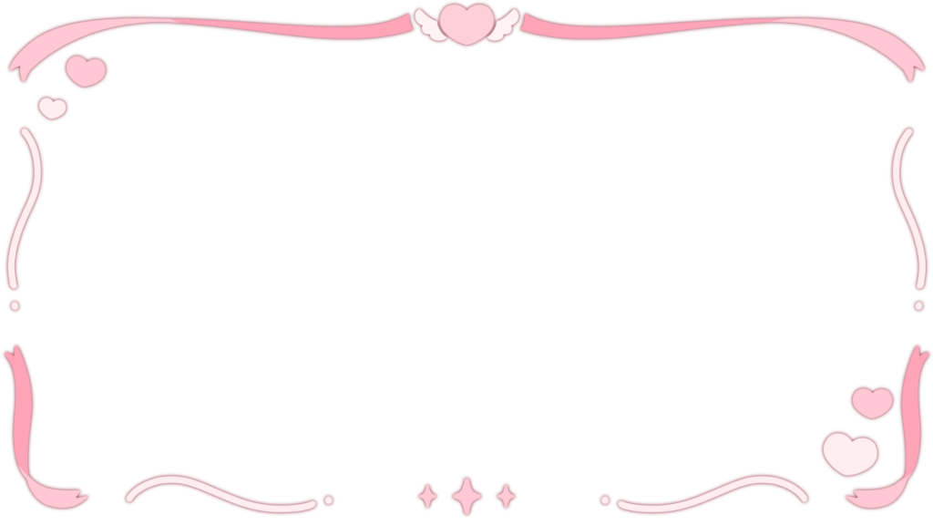 白黒のリボンが並んだかわいいフレーム飾り枠イラスト無料イラスト かわいいフリー素材集 フレームぽけっと