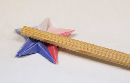 簡単で美しい！母直伝の箸袋で作る箸置きknttnk