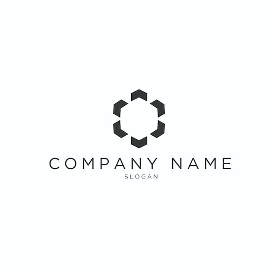 六角形の図形ロゴマーク ロゴタンク 企業・店舗ロゴ・シンボルマーク格安作成販売