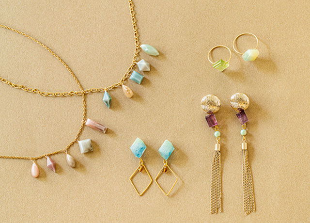 レジン♡簡単！シンプルかわいいレジンアクセサリーの作り方 How to make resin accessories