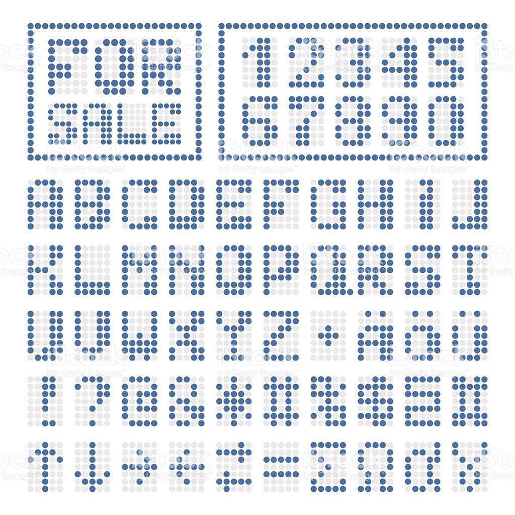 10x10ドット風欧文フォント AFDot10X10 Mac&Win版 by フォントユーコム - フォント・書体販売デザインポケット