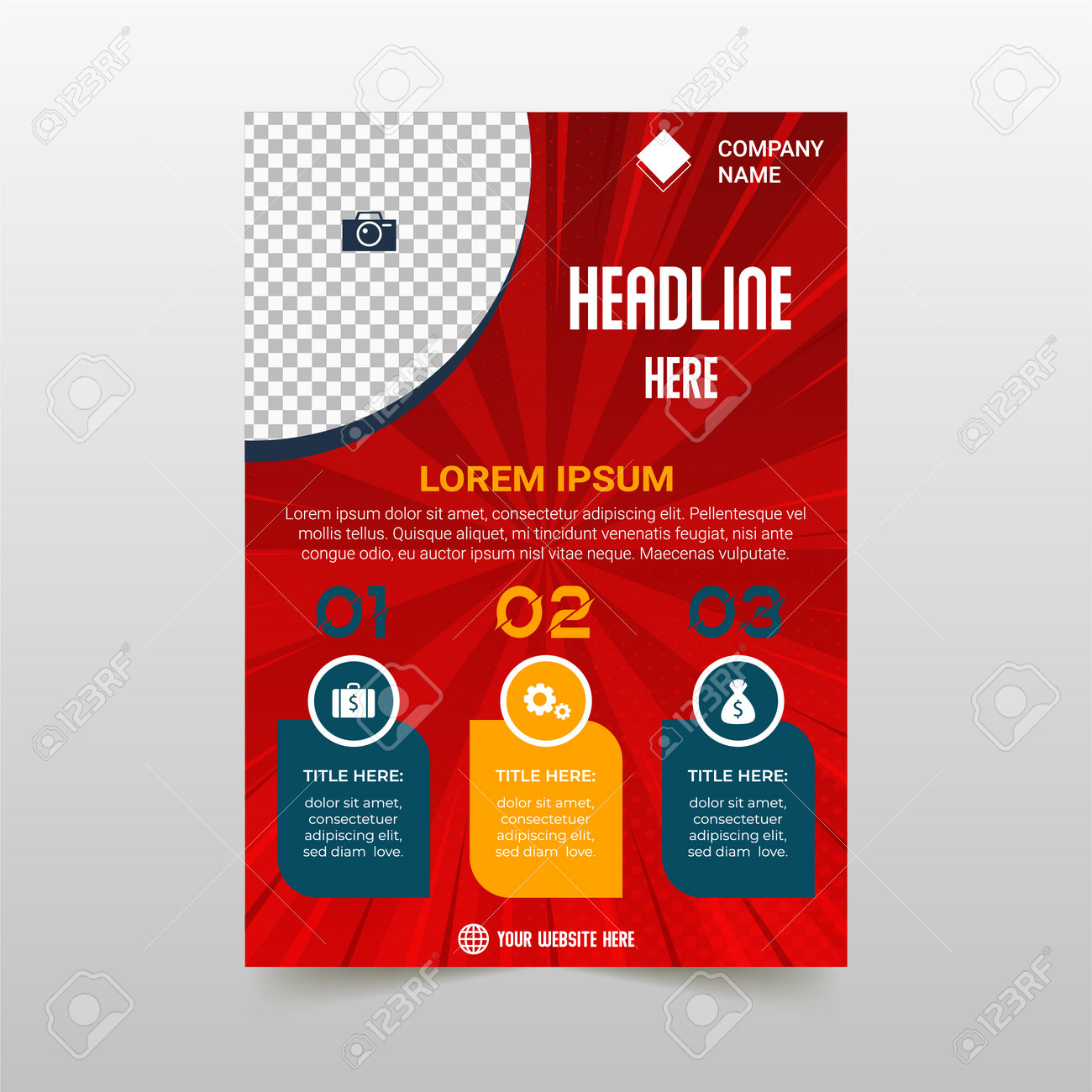 ポップ」のチラシ無料テンプレート・デザインサンプル - ネット印刷グラフィック