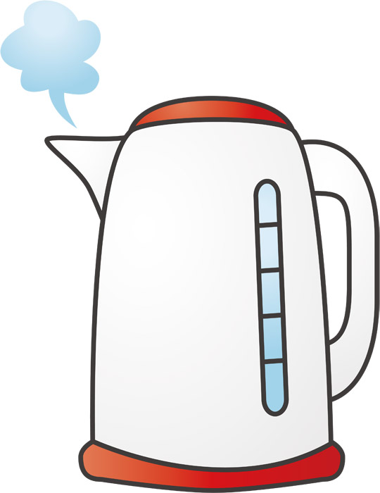 電気ケトルのイラストイラスト素材透過、PNGフリー画像ダウンロード - Pngtree