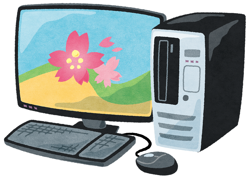 フリーイラスト3種類のパソコンのセットでアハ体験GAHAG著作権フリー写真・イラスト素材集 - GAHAG著作権フリー写真・ イラスト素材集