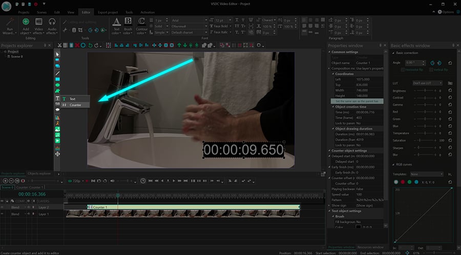 カウントダウンタイマー30秒シンプルの動画無料の動画素材サイト「動画AC」